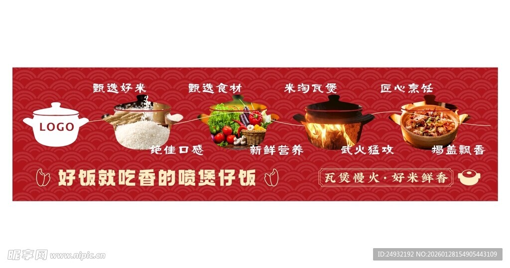 煲仔饭流程工艺