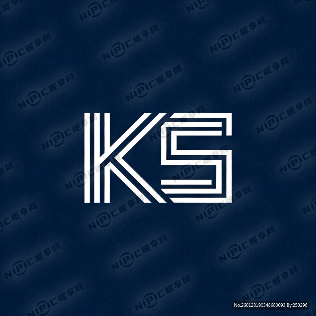 KS字母设计LOGO