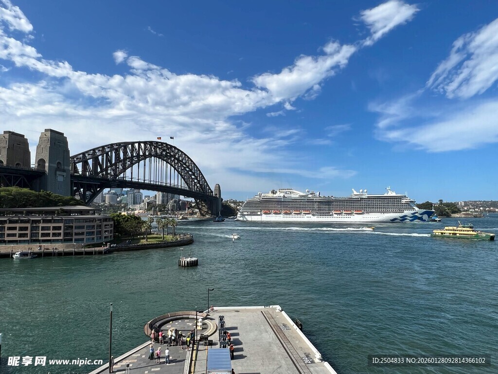 悉尼海港大桥美丽风光