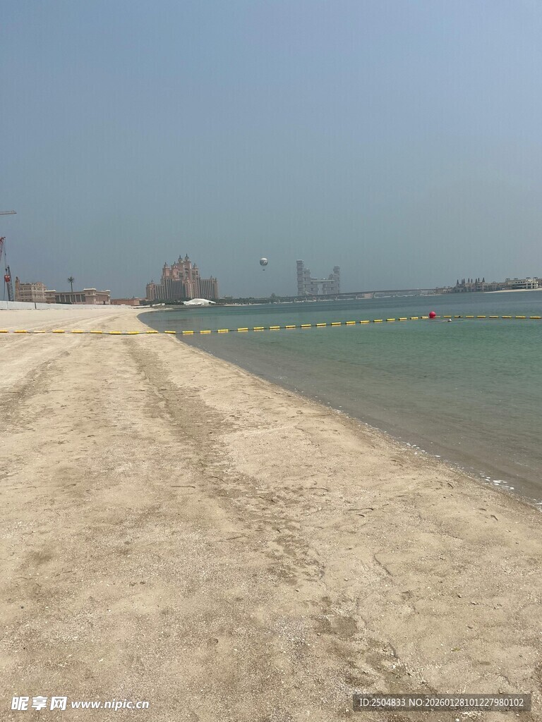 沙滩海景 宁静海滨风光