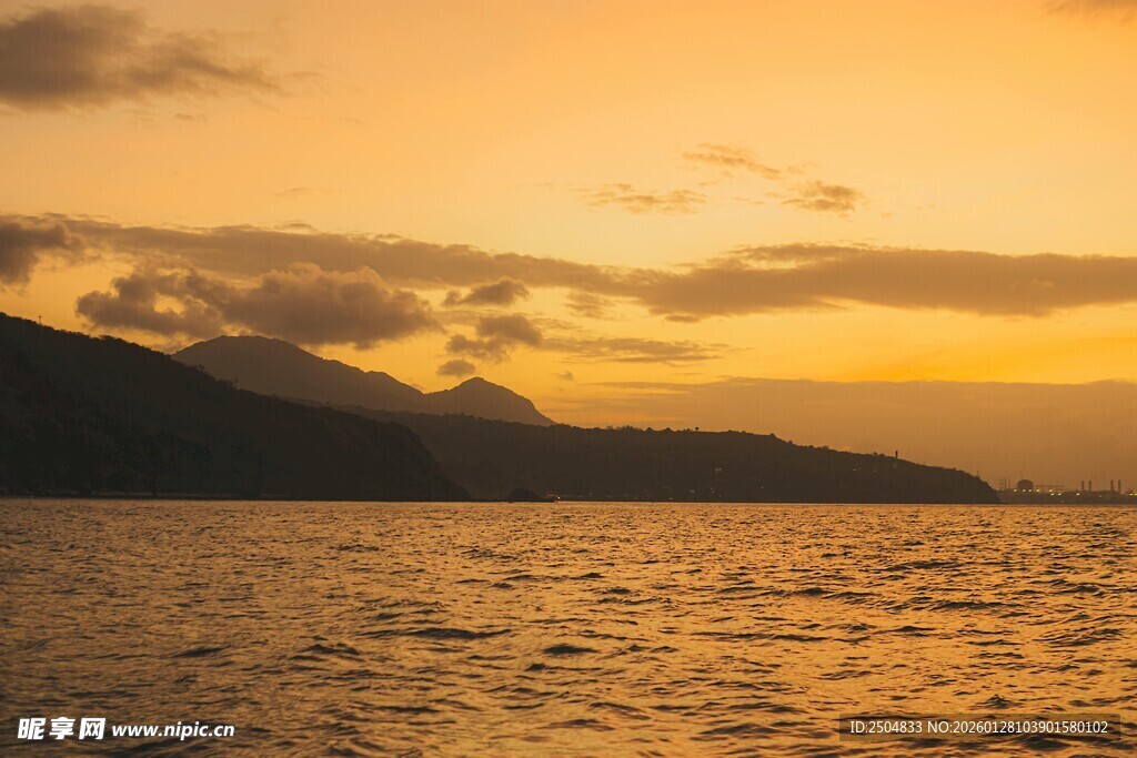 海边日落美景