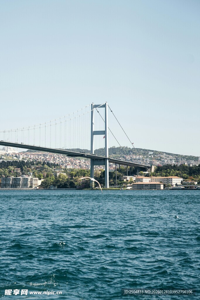 博斯普鲁斯海峡大桥景观