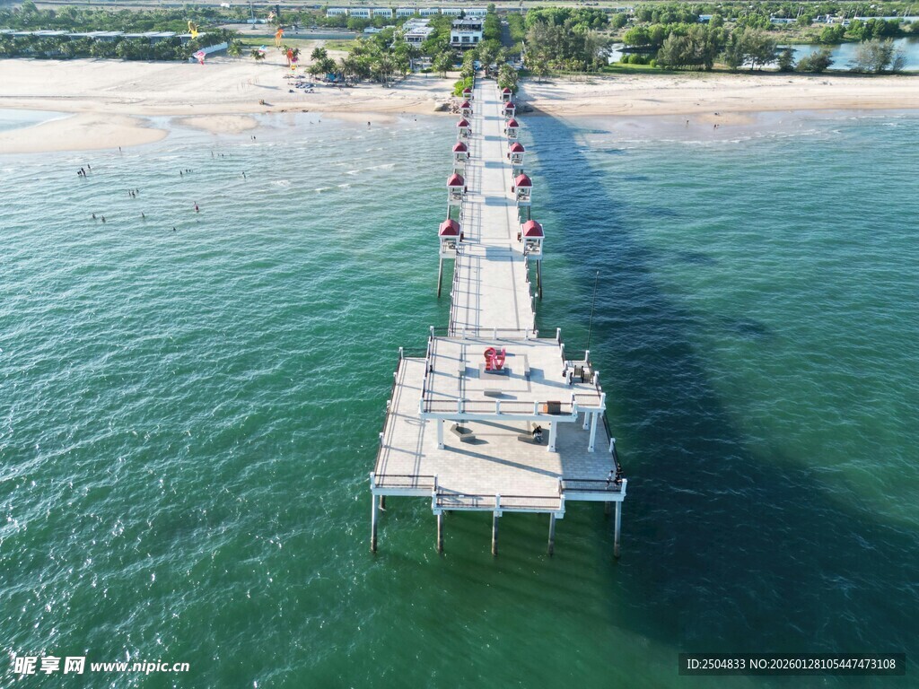 海上长栈桥 尽享海滨风光