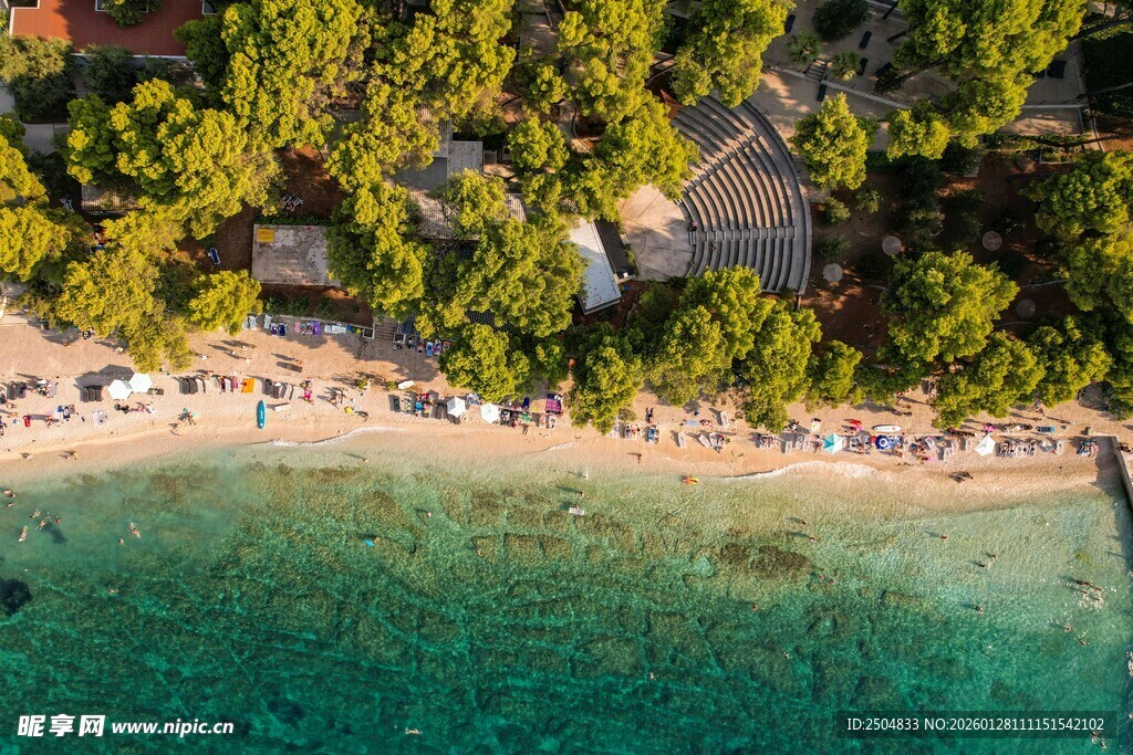 美丽海 度假胜地俯瞰