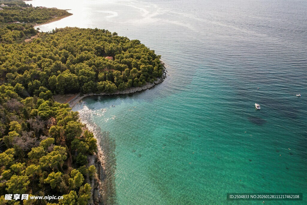 美丽海滨自然风光