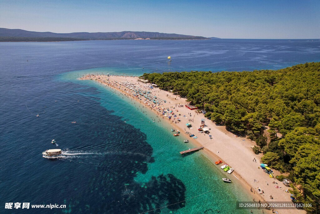 美丽海滨风光 迷人海岸线