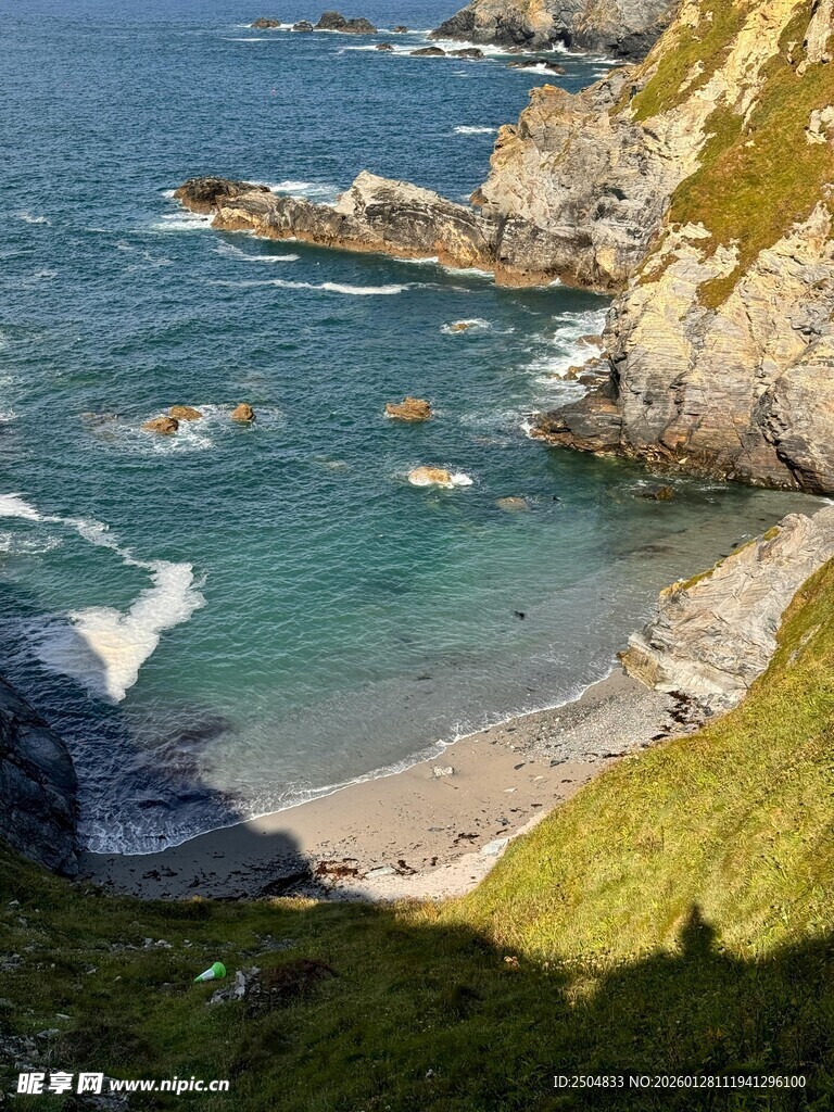 海岸美景 山海相依的风光