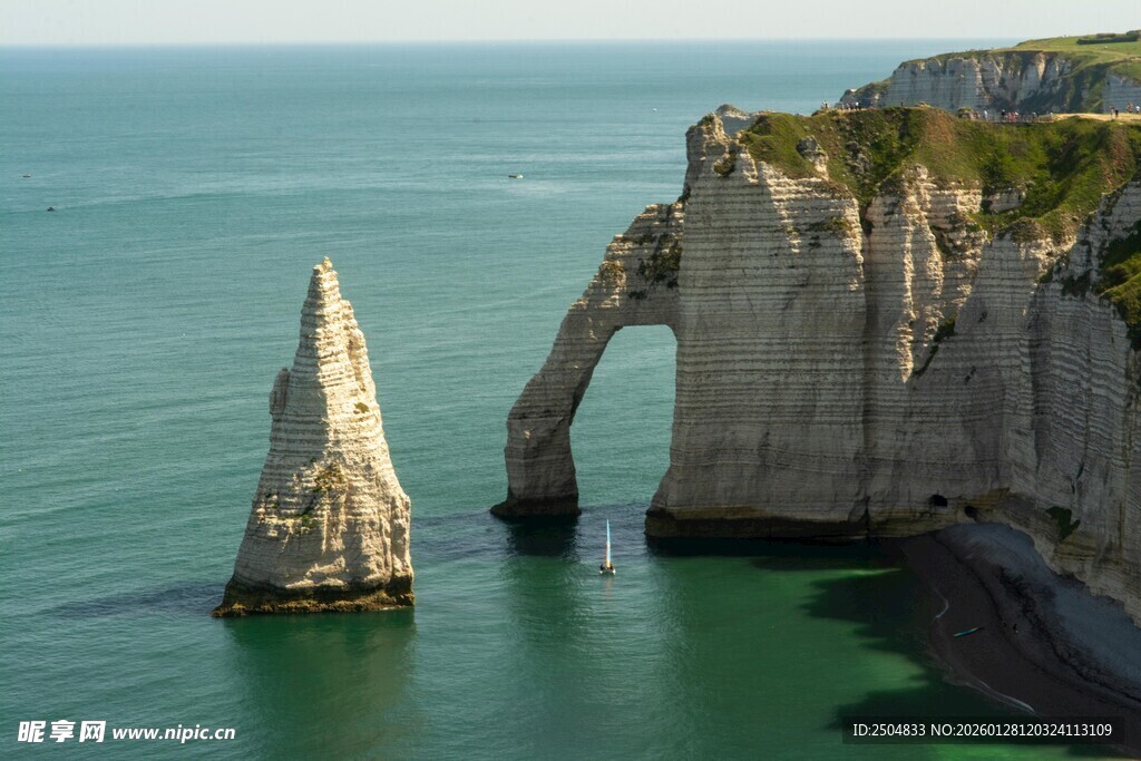埃特勒塔象鼻海岸景观