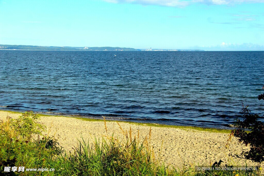 海边沙滩美景