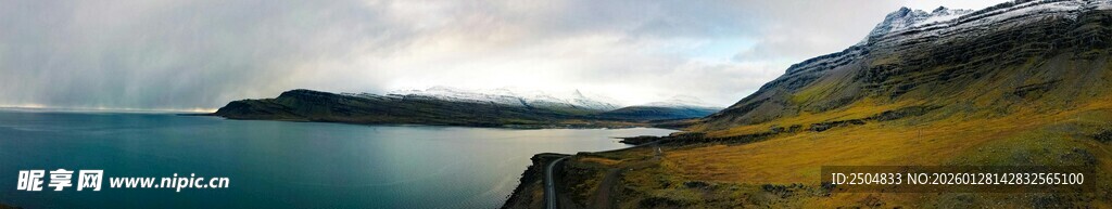 海岸风光 青山碧海美景