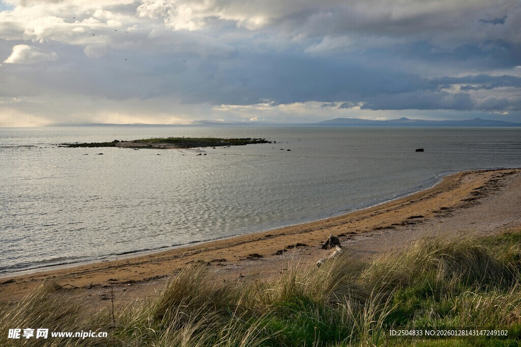 海边风光 宁静的海岸线