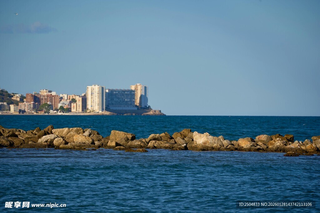 海滨城市风光