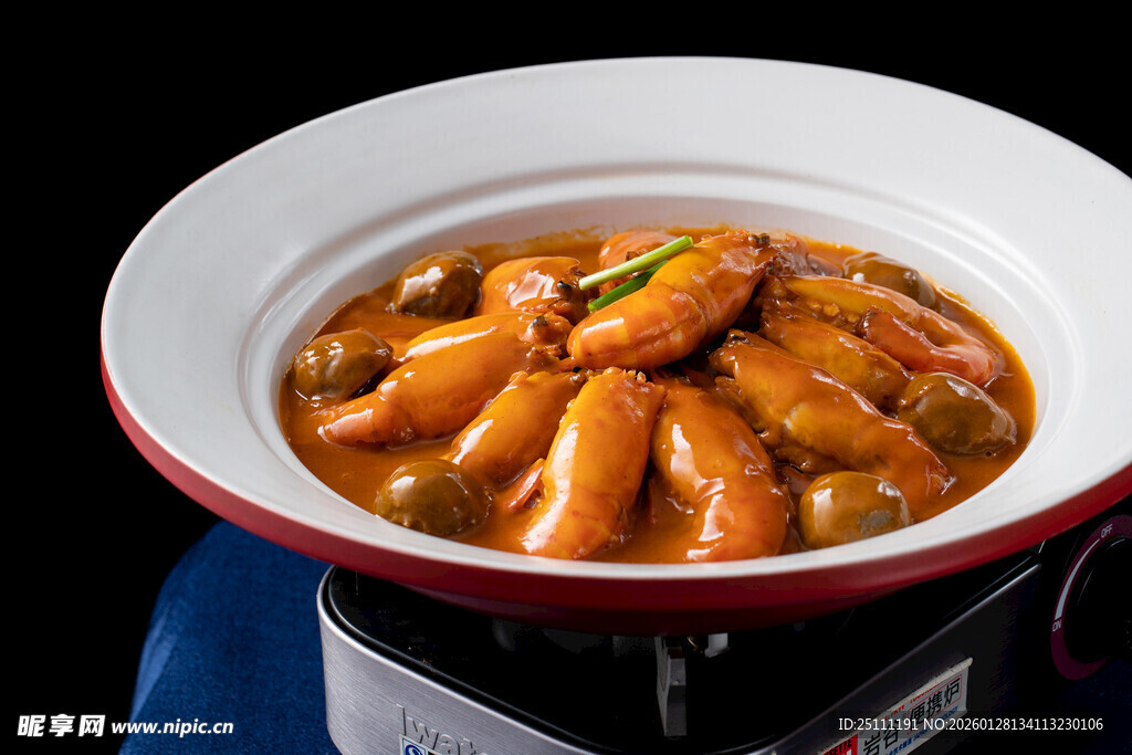 美味咖喱罗氏虾