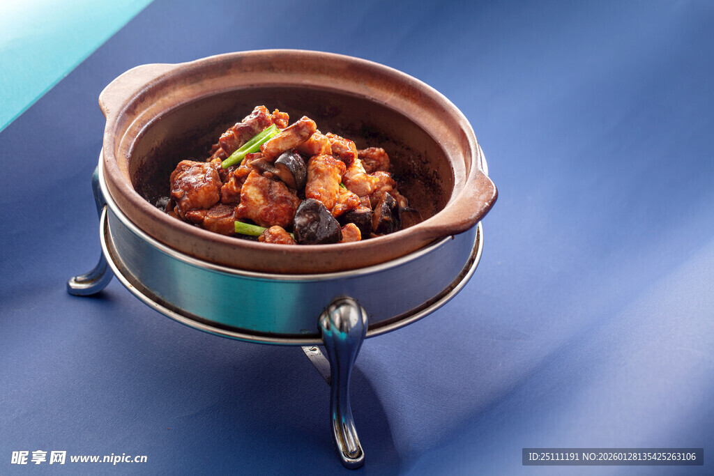 砂锅香菇啫排骨