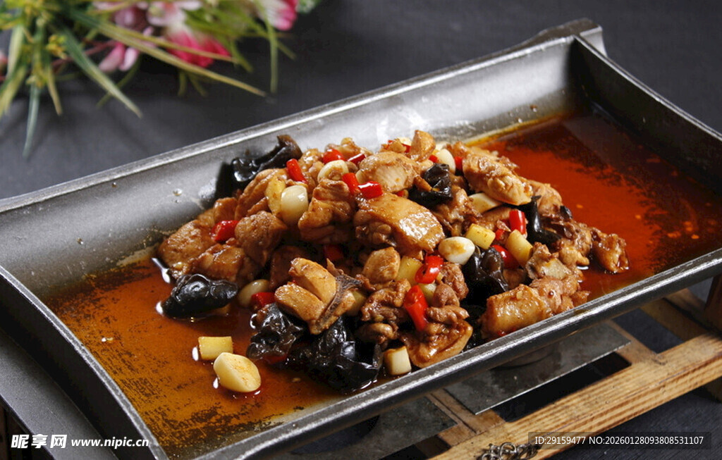 香辣美味豆腐烧木耳