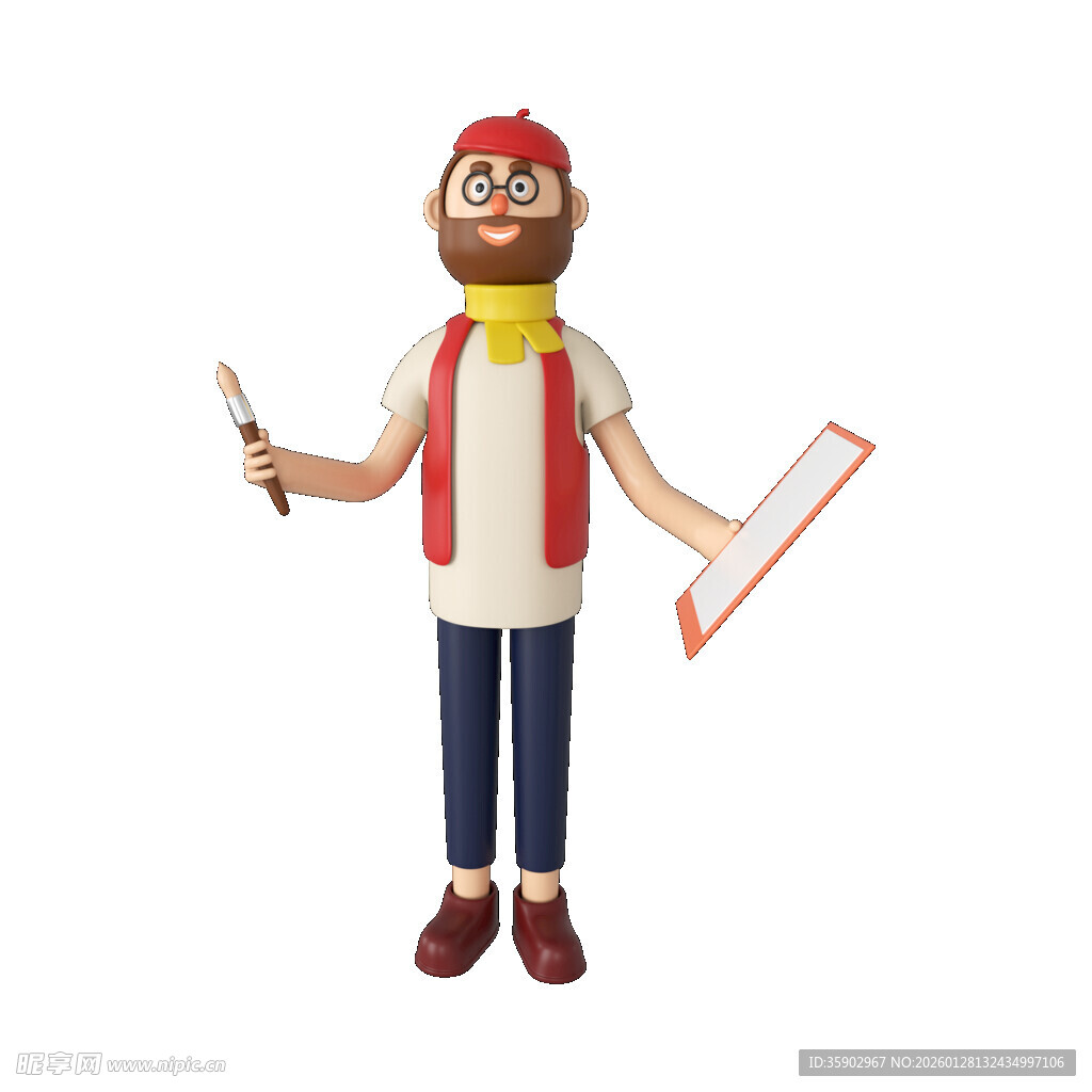 创意设计师形象展示