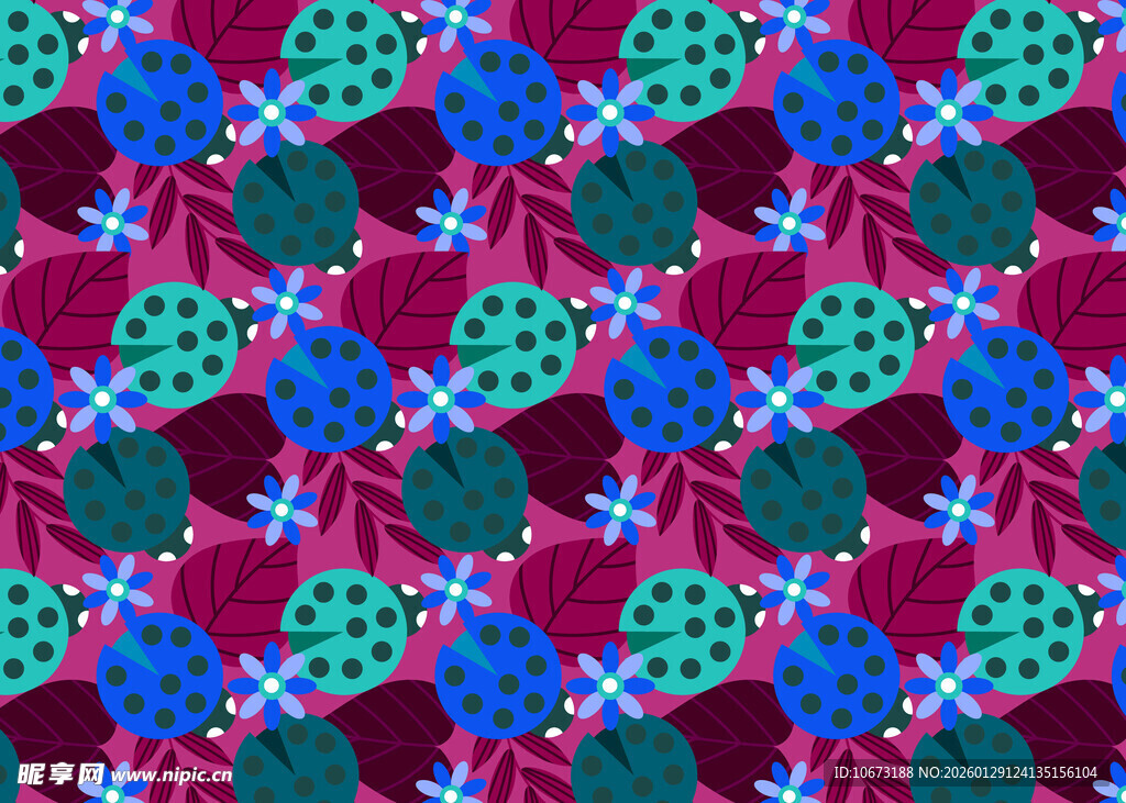 多彩几何图案背景纹理