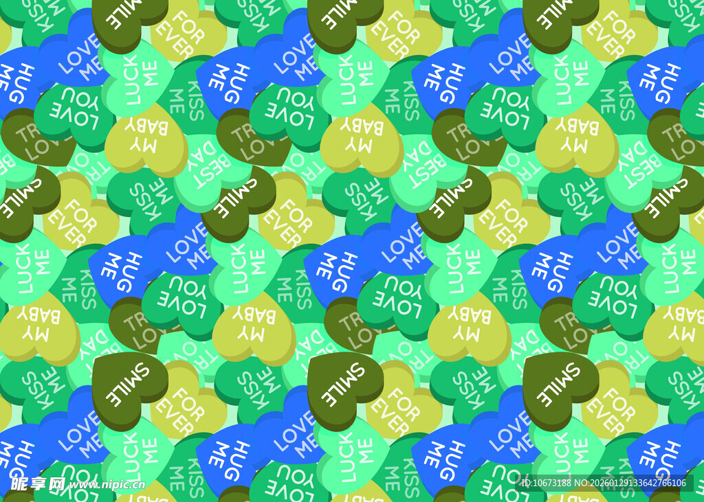 多彩水果图案背景