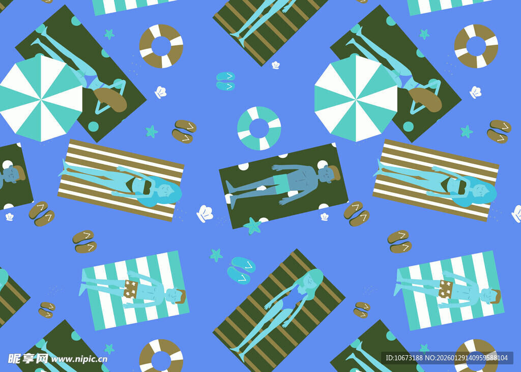 复古游戏机图案无缝背景