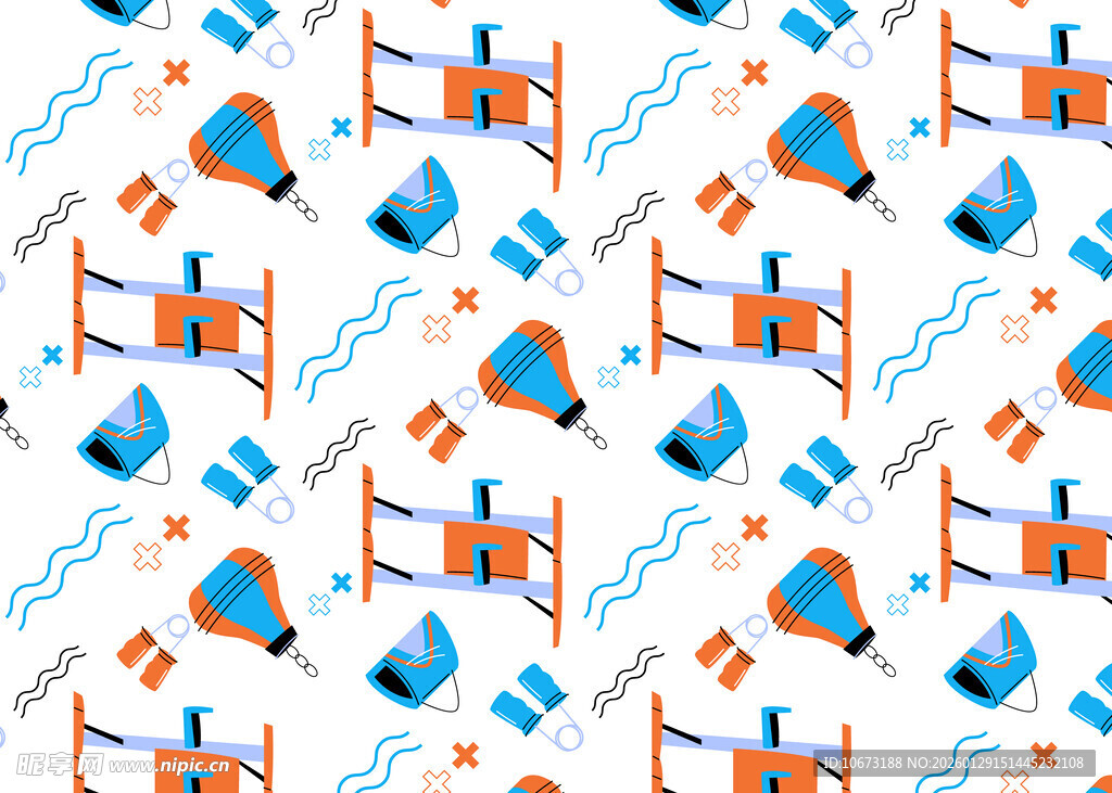 科技风几何图案背景