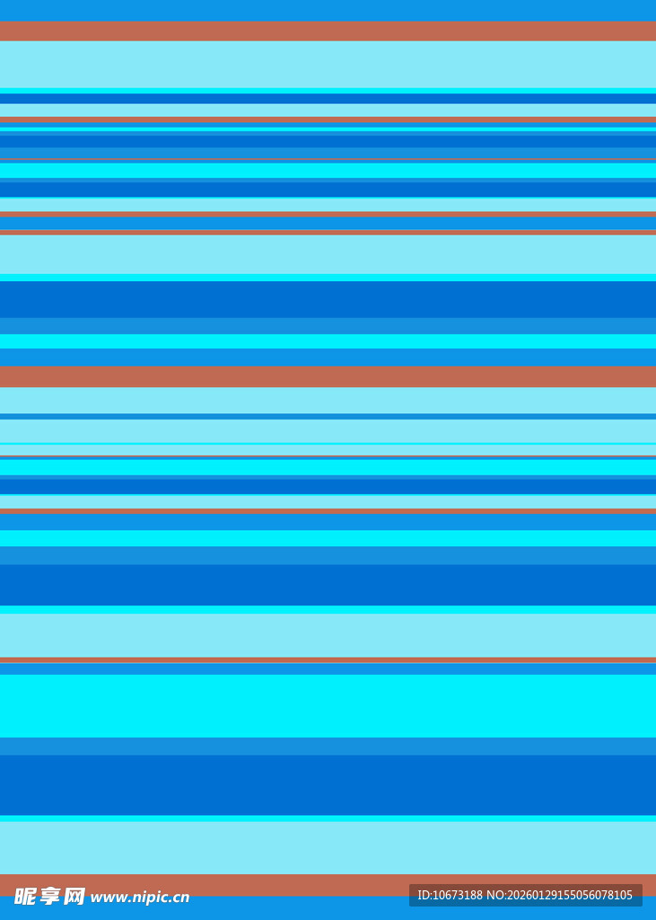 蓝橙相间条纹背景图案
