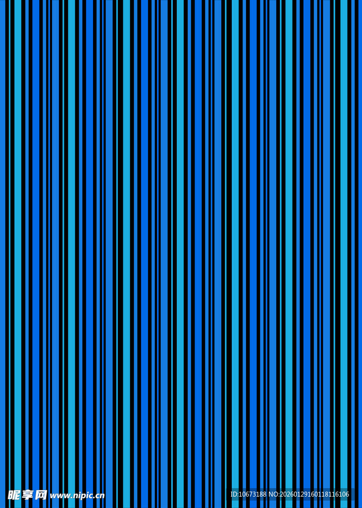 蓝色竖条纹背景图案