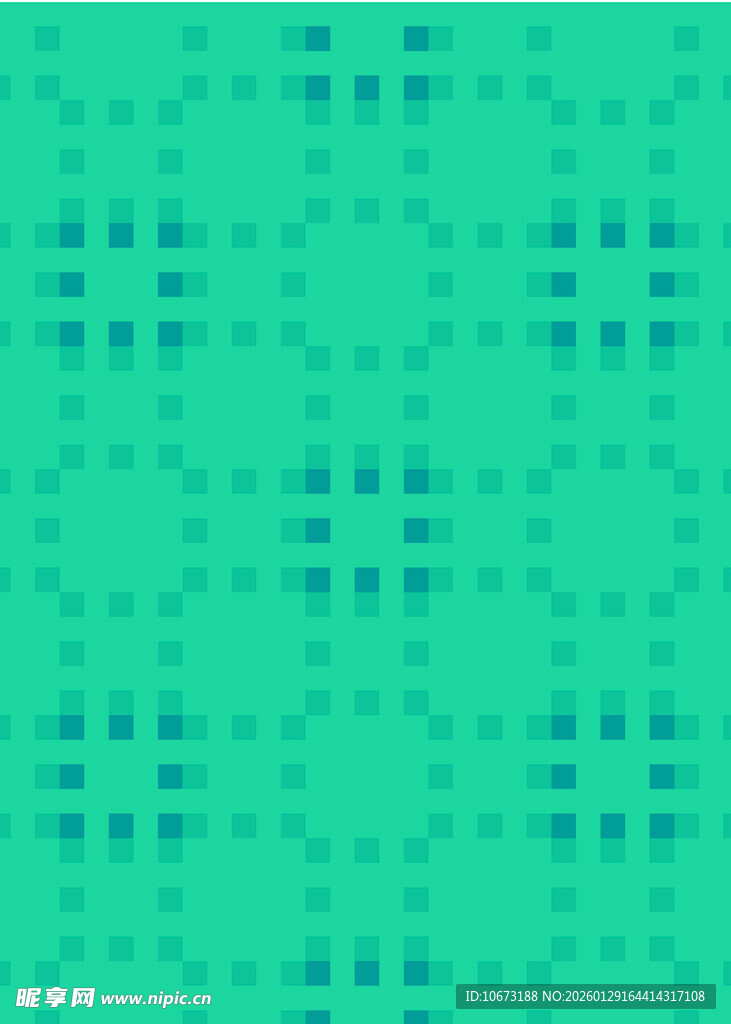 蓝绿渐变几何图案背景