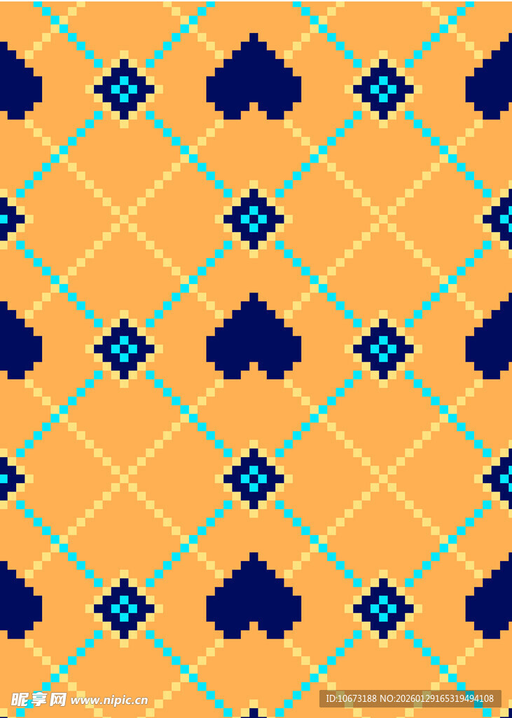 几何菱形图案背景纹理