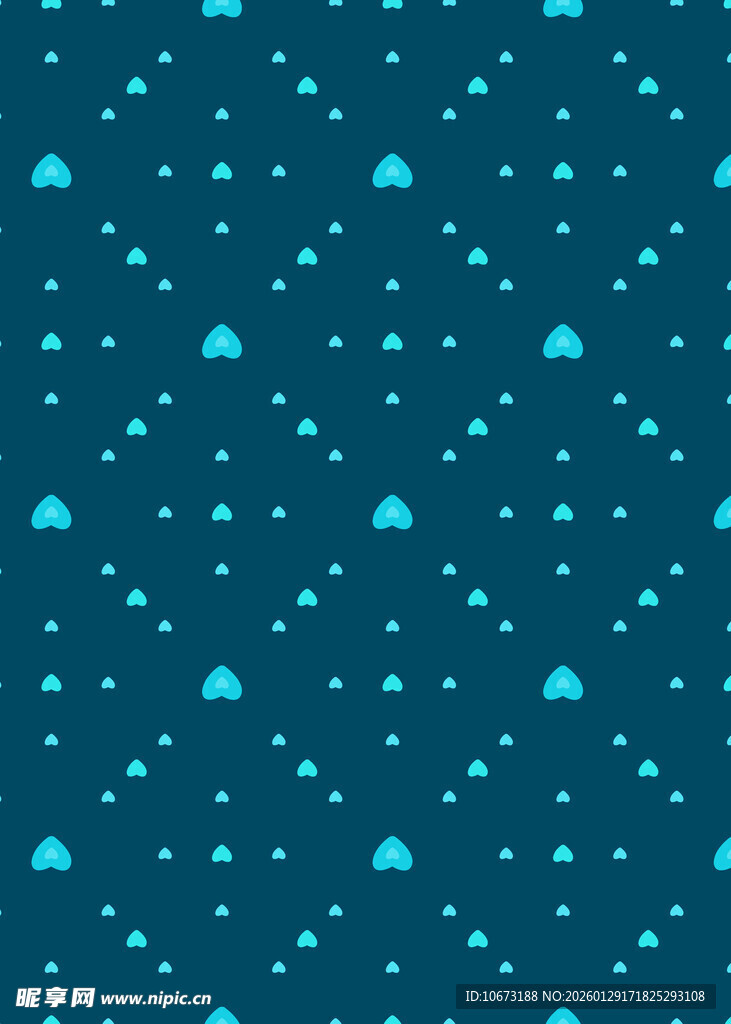 蓝色波点图案背景纹理