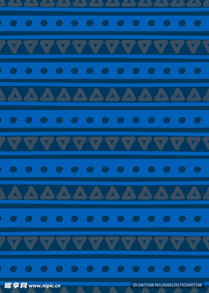 蓝色条纹几何图案背景