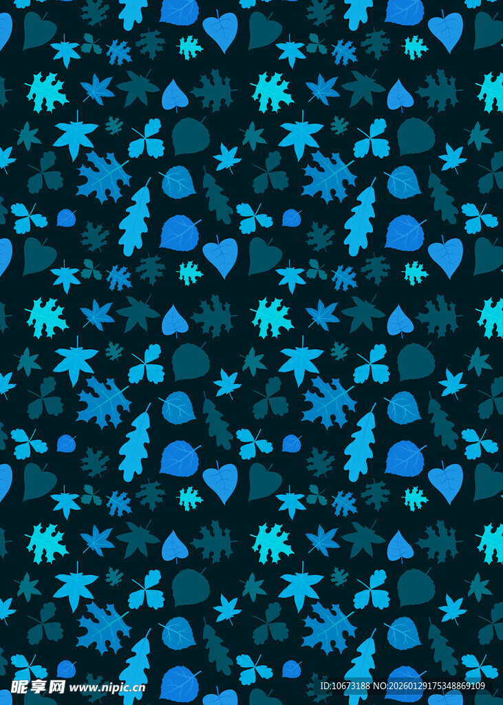 蓝色抽象图案背景纹理