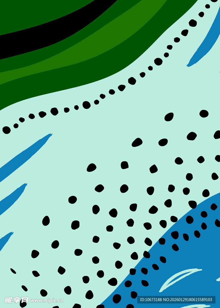 抽象波点图案背景