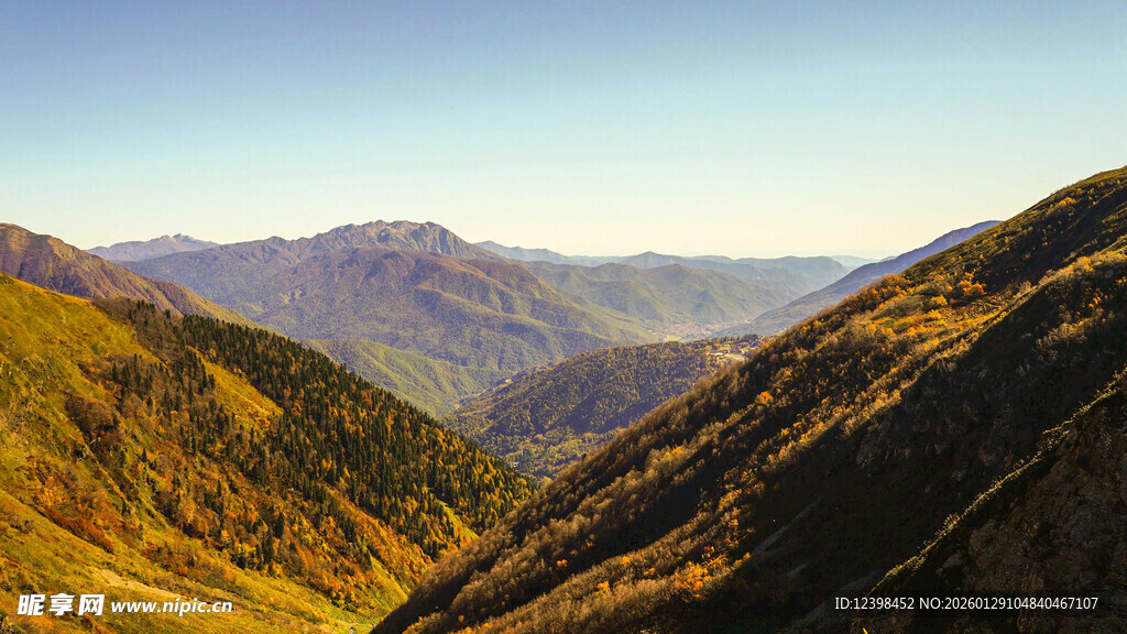 壮丽山景