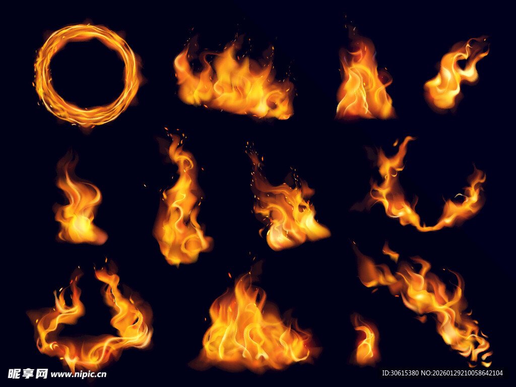 火焰特效素材