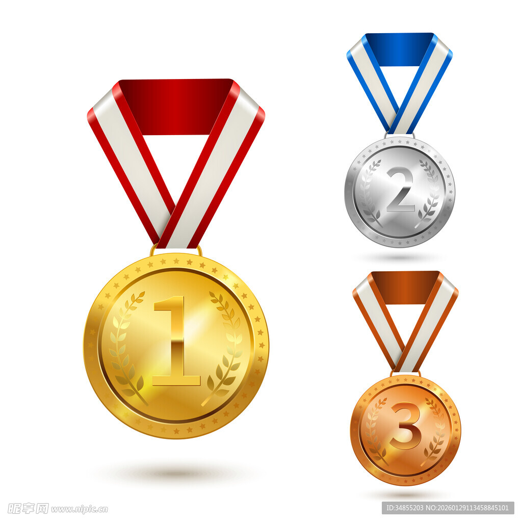 金银铜奖牌