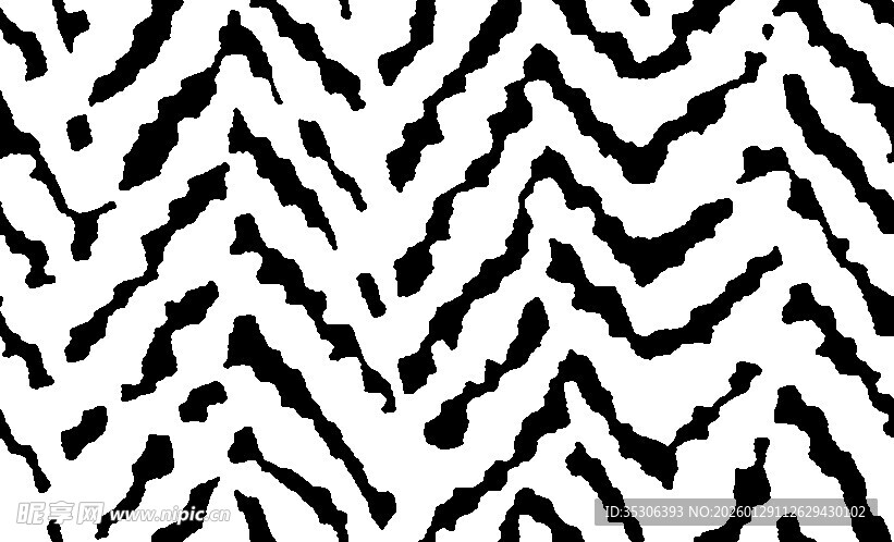 黑白锯齿纹图案纹理