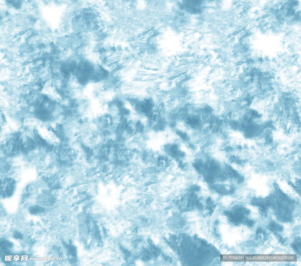 蓝色冰面纹理背景图