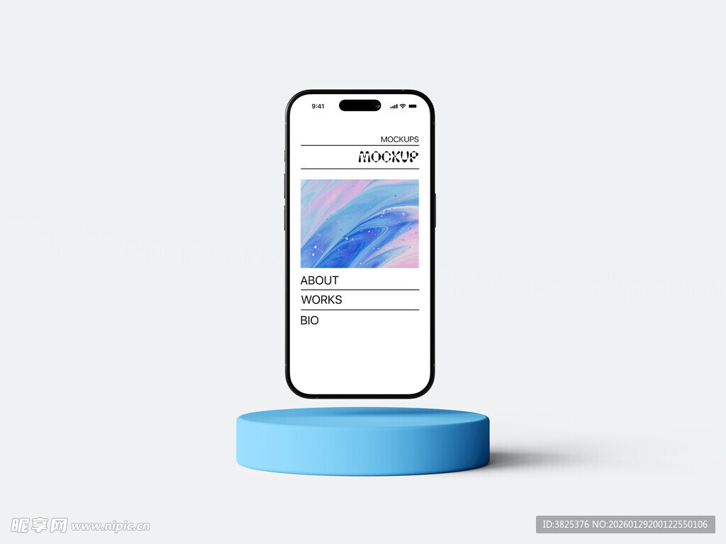 手机展示样机模板