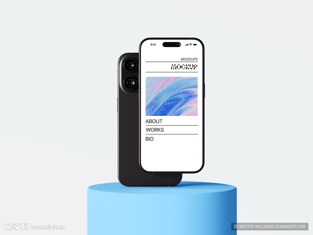 手机展台展示样机