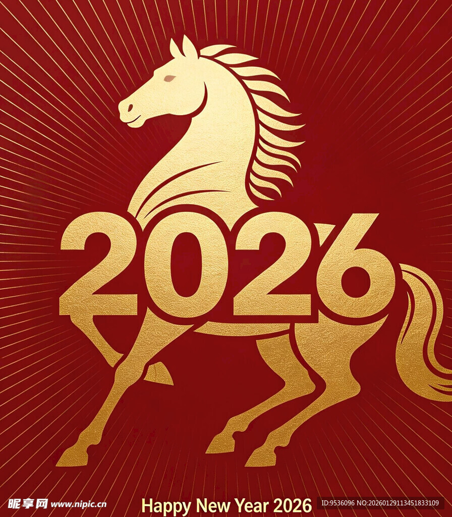 2026年马年新年贺图