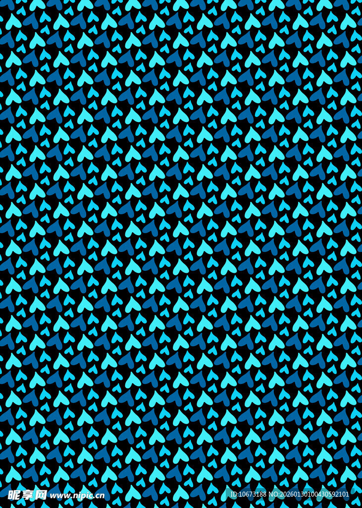 蓝绿色几何图案纹理背景