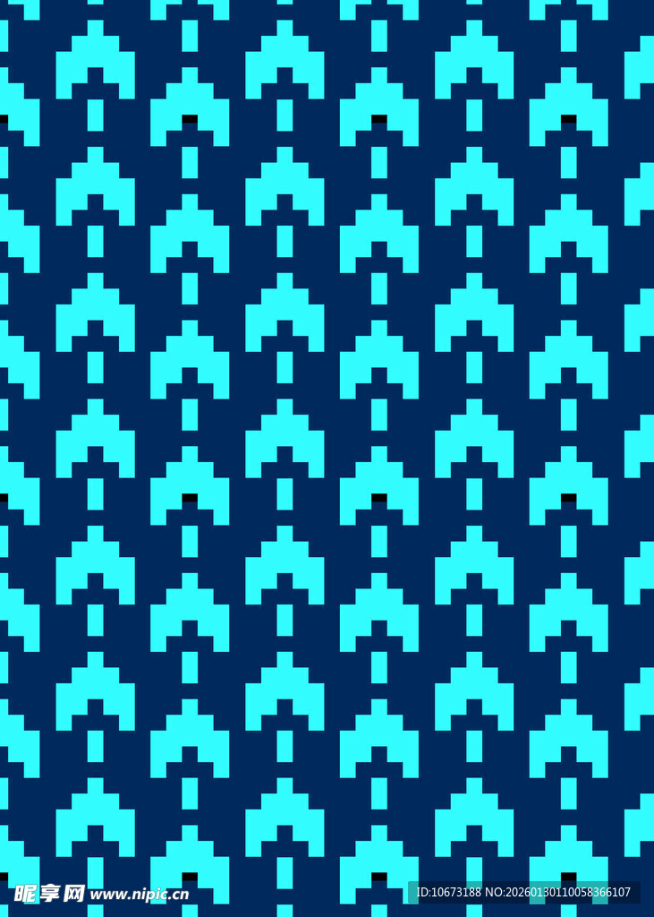 蓝绿色几何图案纹理背景