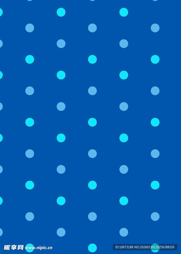 蓝色波点背景图案