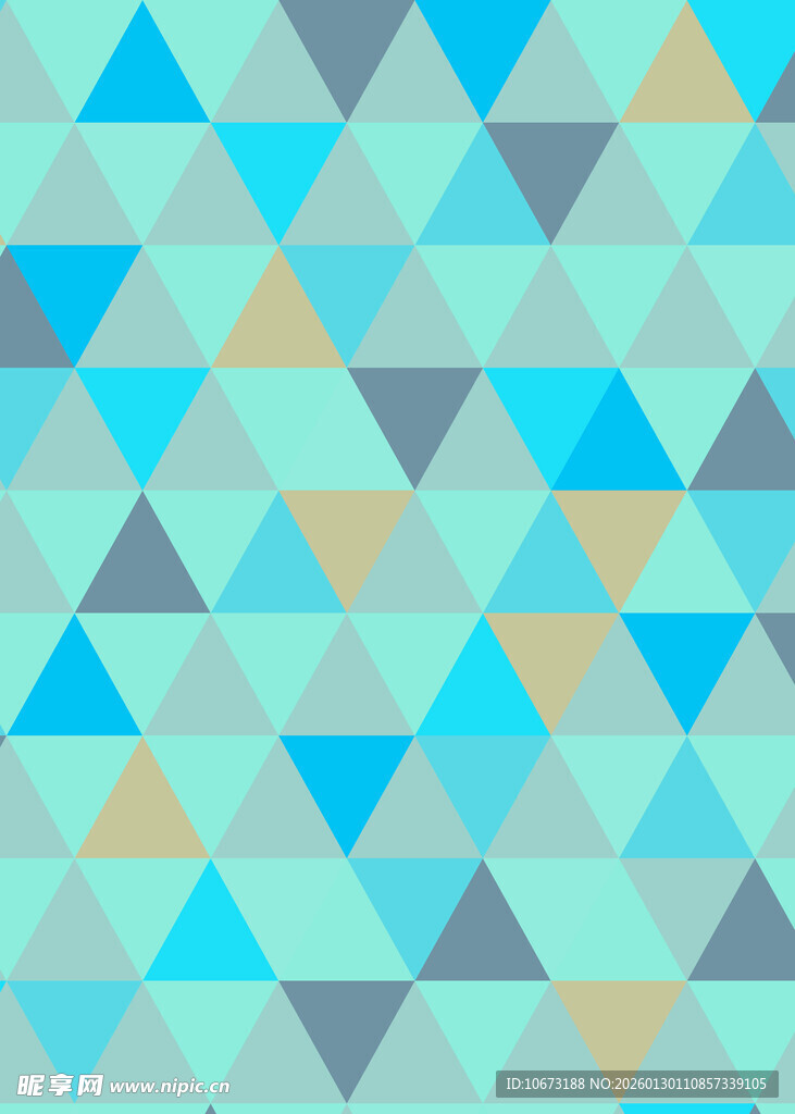 几何三角形多彩图案背景