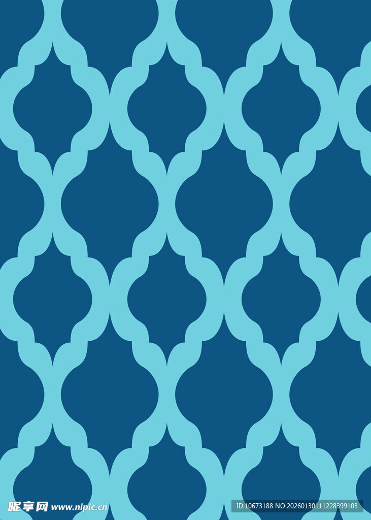 蓝绿色几何图案纹理背景