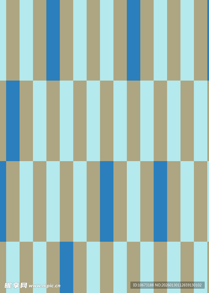 蓝棕条纹几何图案背景