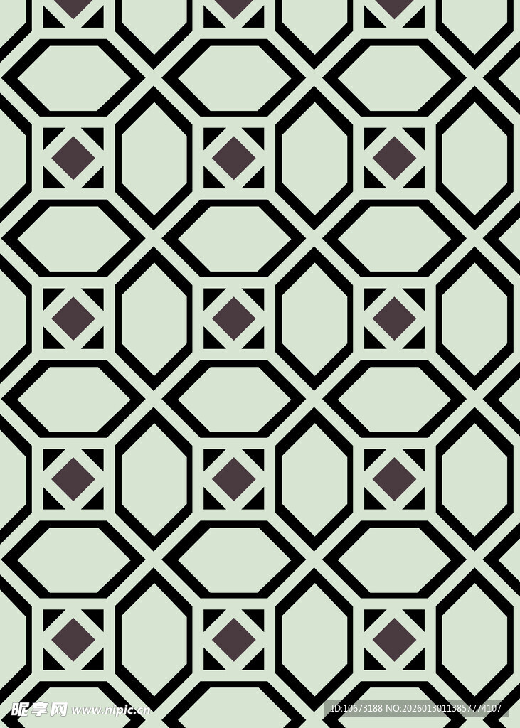几何图案瓷砖纹理背景