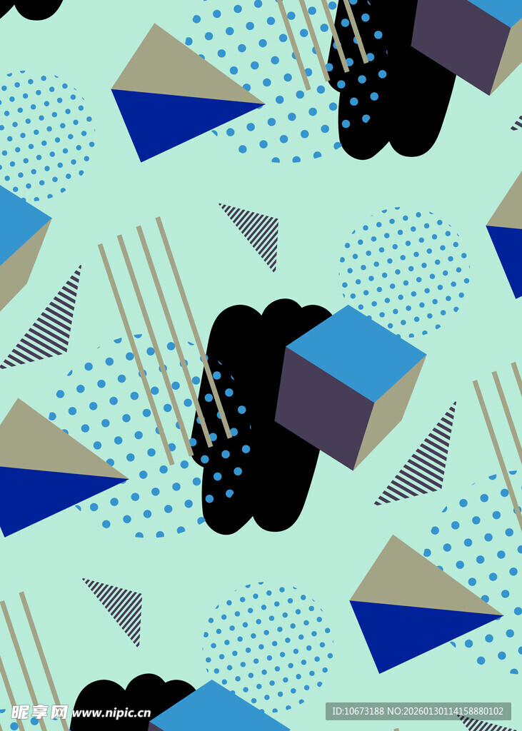 几何图案背景纹理设计