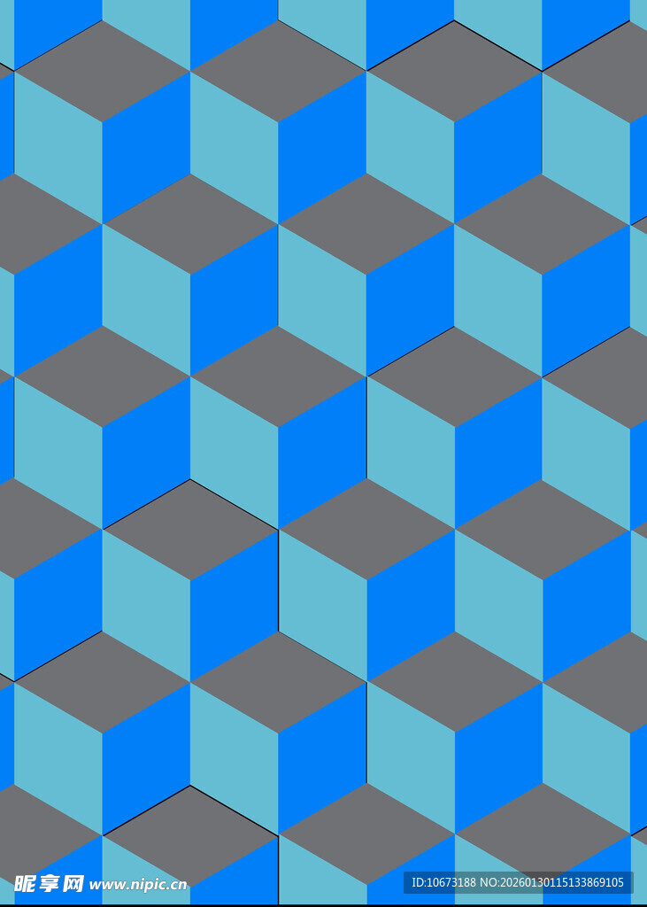 立体几何图案背景纹理