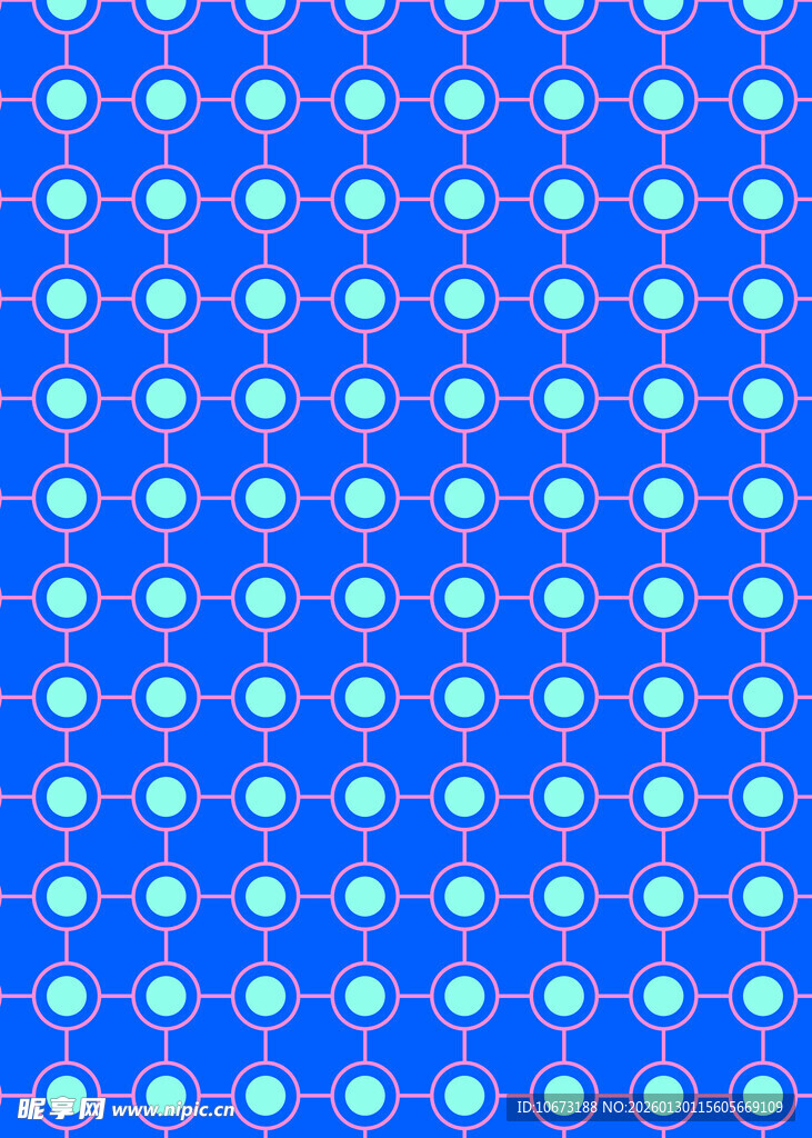 蓝色圆点图案背景纹理